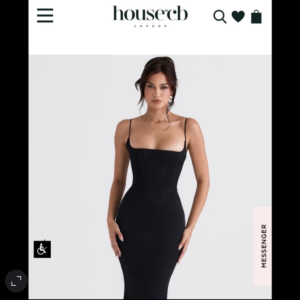 New XS OLIVETTE house of CB dress